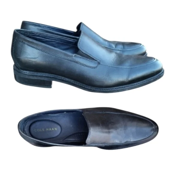 Cole Haan Grand OS Buckland Black Leather Slip On Loafer Dress Shoe Lenox Men 12 - Picture 10 of 10